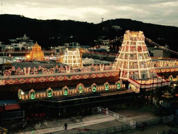 new year decoration and arrangements in tirumala new year decoration and arrangements in tirumala