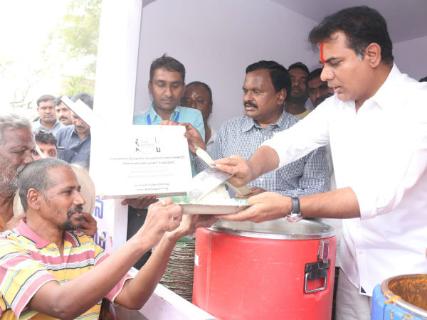 కేటీఆర్ సంతోషం