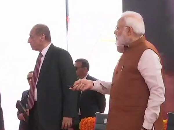 PM Modi lays the foundation stone for Krishnapatnam BPCL coastal terminal project in Guntur PM Modi lays the foundation stone for Krishnapatnam BPCL coastal terminal project in Guntur