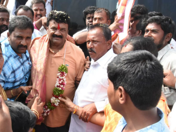 grand welcome to talasani at rajamandry grand welcome to talasani at rajamandry