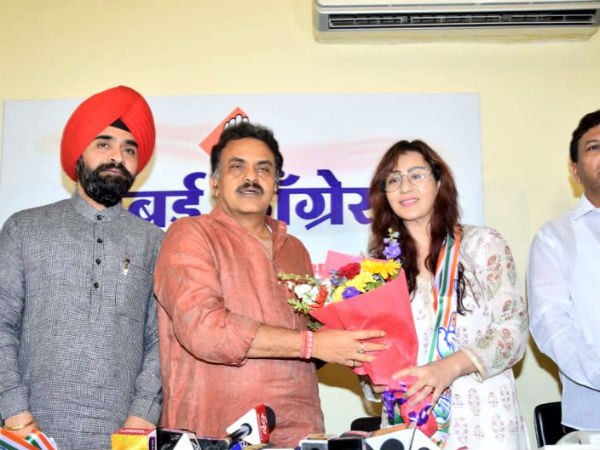 TV actress and bigboss winner shilpa shinde joins congress. She wants to contest up coming Lok Sabha elections from Maharastra. TV actress and bigboss winner shilpa shinde joins congress. She wants to contest up coming Lok Sabha elections from Maharastra.