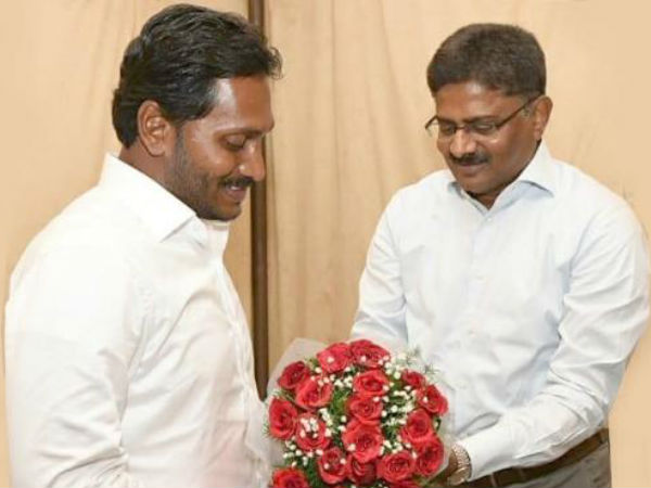 Ex DGP Samba Siva Rao may join in YCP : Allagadda leaders in YCP Ex DGP Samba Siva Rao may join in YCP : Allagadda leaders in YCP