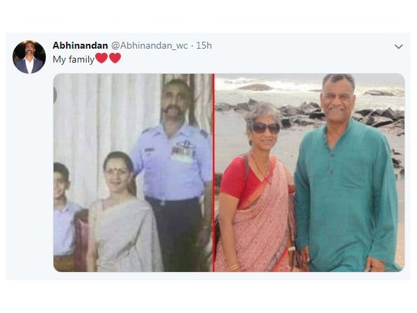 A fake account, named after Indian Air Force pilot Wing Comander Abhinandan Varthaman A fake account, named after Indian Air Force pilot Wing Comander Abhinandan Varthaman