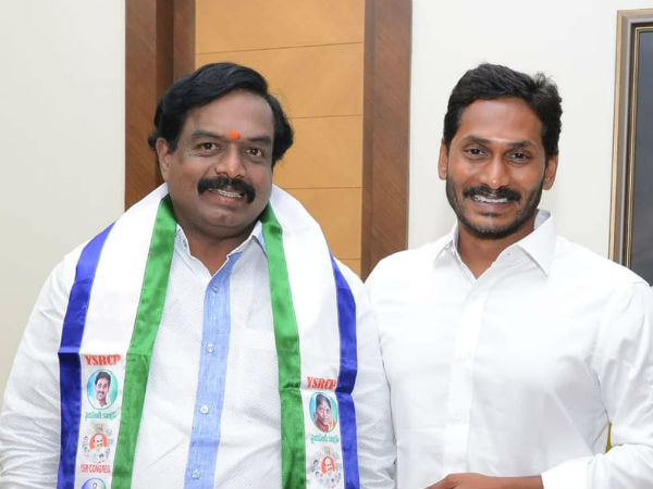 Former Minister and sitting MLA joined in YSRCP Former Minister and sitting MLA joined in YSRCP