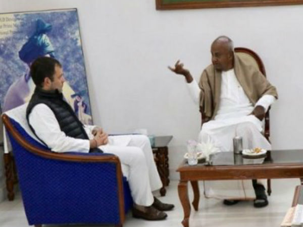 At Karnataka seat-sharing meeting, JDS bargains for 10 seats At Karnataka seat-sharing meeting, JDS bargains for 10 seats