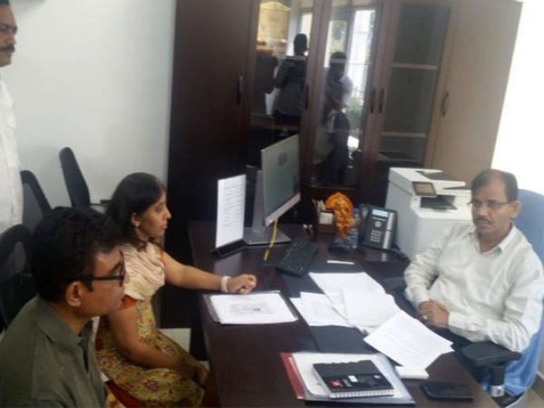 Chandra babu statements may impact on SIT : Sunith complaint to CEO Chandra babu statements may impact on SIT : Sunith complaint to CEO