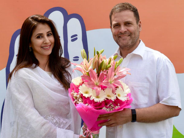 Rangeela girl Urmila Matondkar Joins Congress Rangeela girl Urmila Matondkar Joins Congress