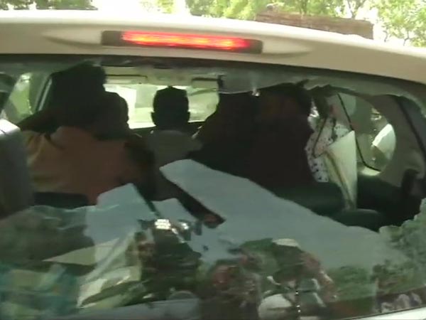 Babul Supriyos Car Vandalised at Asansol polling station Babul Supriyos Car Vandalised at Asansol polling station