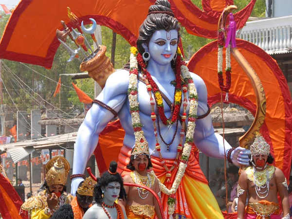 In the seventh incarnation of the Dasavataras .. Chaitra Shruthi Navami In the seventh incarnation of the Dasavataras .. Chaitra Shruthi Navami