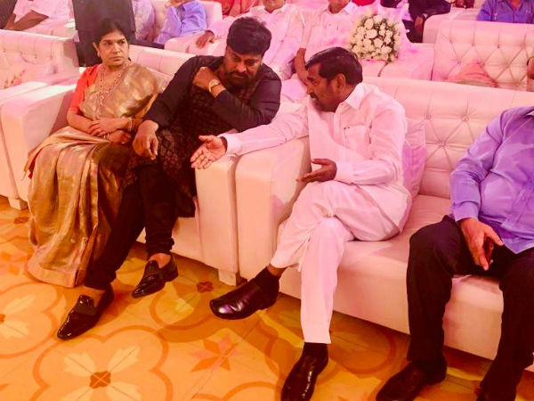 Chandra babu and Pawan met..Chiranjeevi center of attraction.. Chandra babu and Pawan met..Chiranjeevi center of attraction..