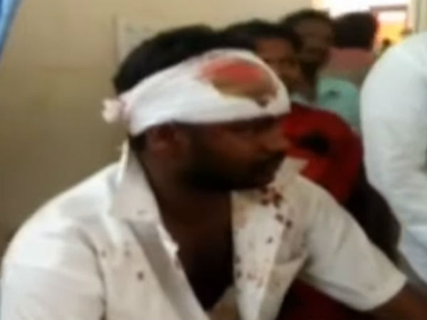 Clash between TDP Workers and YSRCP supporters in Jammalamadugu and Eluru Constituencies limits Clash between TDP Workers and YSRCP supporters in Jammalamadugu and Eluru Constituencies limits