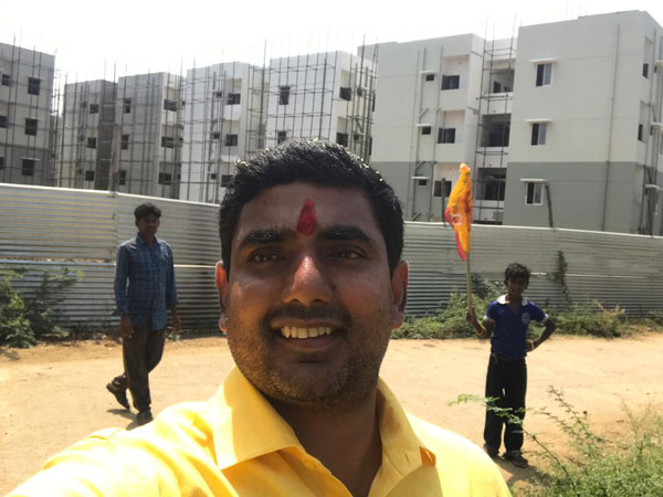 లోకేశ్ నియోజకవర్గంలో బాబు ఓటు