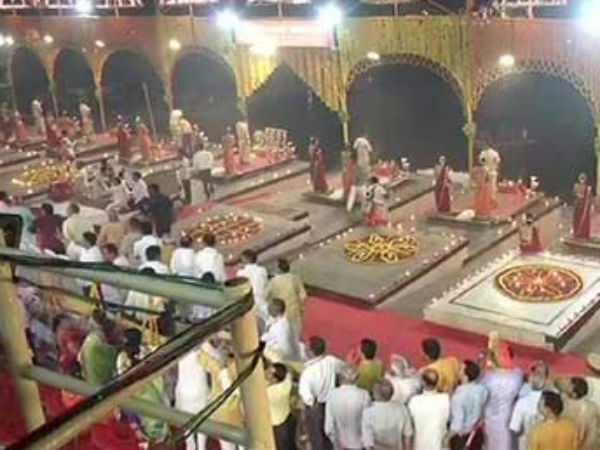 కార్యకర్తలతో మమేకం, కాలభైరవుని దర్శనం
