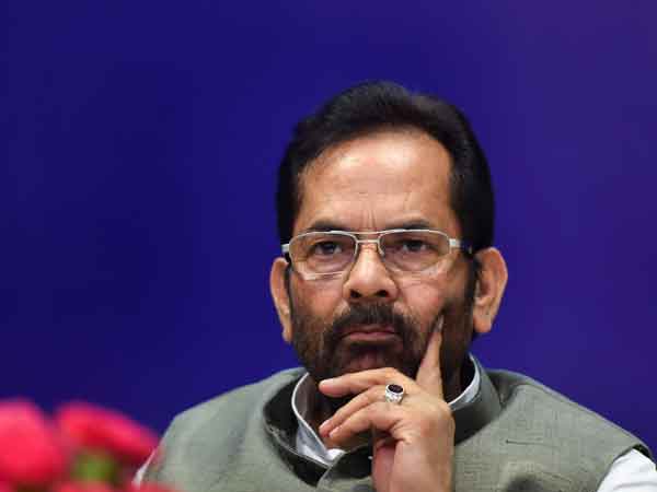 ECI warns Mukhtar Abbas Naqvi over Modi ki Sena comment ECI warns Mukhtar Abbas Naqvi over Modi ki Sena comment