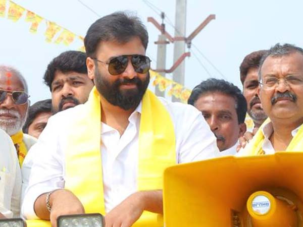 నారా రోహిత్ ప్రచారంతో టీడీపీ కి లాభిస్తుందా