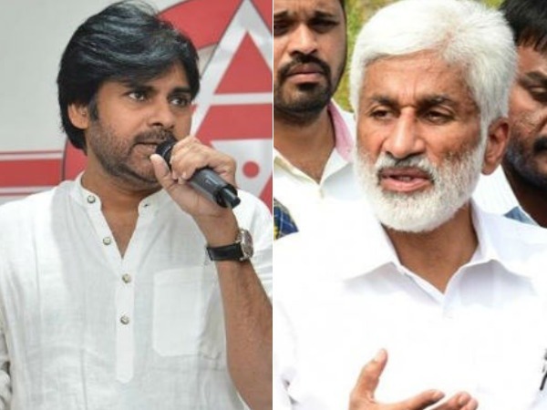 పవన్ టార్గెట్ గా విజయసాయి కామెంట్స్ .. వరుస ట్వీట్లతో పవన్ పై విమర్శలు