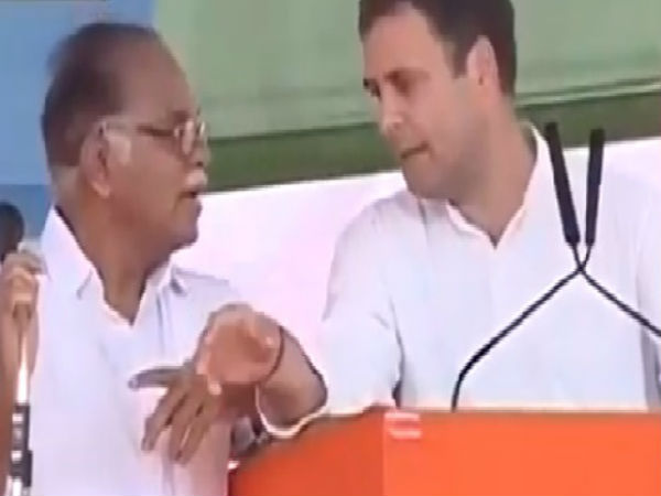 రాహుల్ కు చుక్కలు చూపించిన కురియన్..! అనువాదంలో ఆరు చెరువుల నీళ్లు తాగిన పెద్దాయన..!!