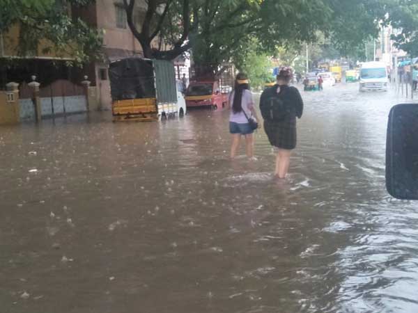 Strong winds and hailstorm in Bengaluru bring respite from scorching heat Strong winds and hailstorm in Bengaluru bring respite from scorching heat