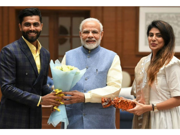 Jadeja support for BJP Jadeja support for BJP