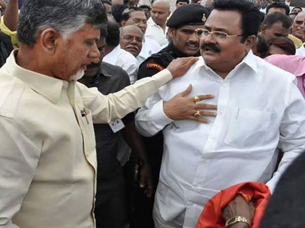 చంద్రబాబు సన్నిహితుడు ఎస్సీవీ నాయుడు