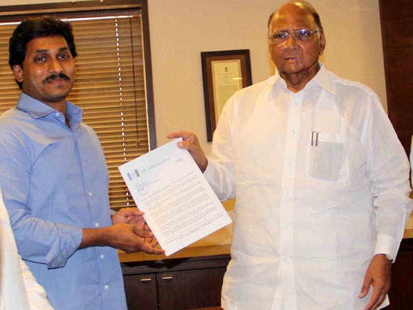 Sharad Pawr call to jagan for support non NDA ally : Jagan not committed opened all options up to counting Sharad Pawr call to jagan for support non NDA ally : Jagan not committed opened all options up to counting