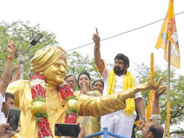 MLA Balakrishna visits Hindupur first time after Poll results in Andhra Pradesh MLA Balakrishna visits Hindupur first time after Poll results in Andhra Pradesh