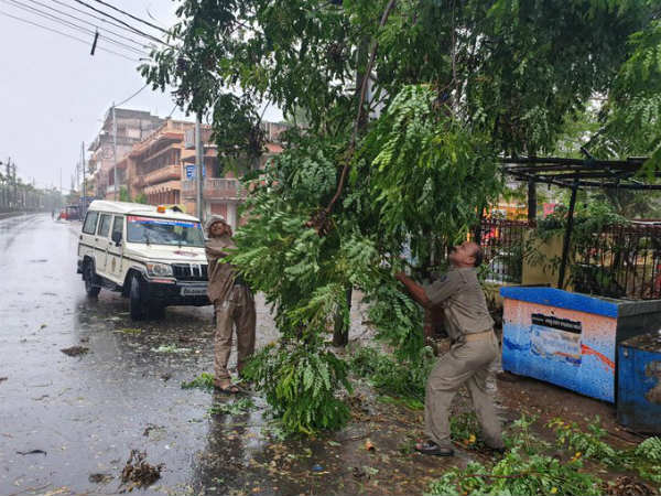 NDRF started rehabilitation works in Fani Cyclone affected areas in Andhra and Odisha NDRF started rehabilitation works in Fani Cyclone affected areas in Andhra and Odisha