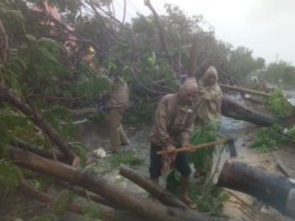 NDRF started rehabilitation works in Fani Cyclone affected areas in Andhra and Odisha NDRF started rehabilitation works in Fani Cyclone affected areas in Andhra and Odisha