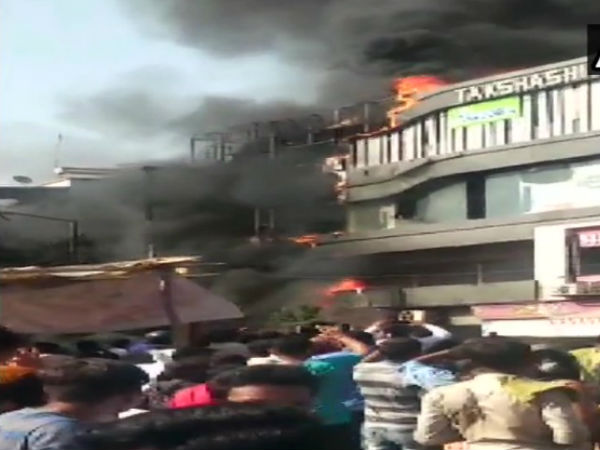 15 killed in Surat coaching centre fire, kids jump from second floor to save lives 15 killed in Surat coaching centre fire, kids jump from second floor to save lives