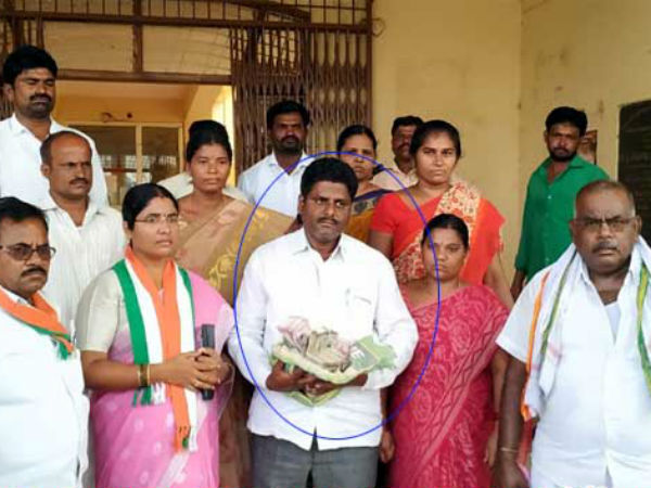 10 లక్షల కథ.. ఈసీకి ఫిర్యాదు