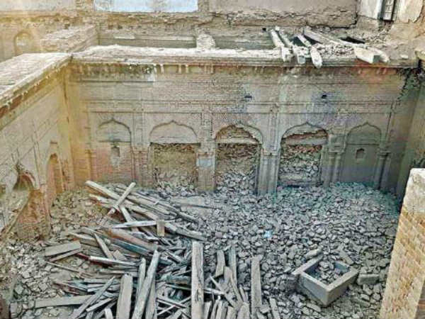 Four Hundred years historical Gurunanak Palace demolished in Pakistan Four Hundred years historical Gurunanak Palace demolished in Pakistan