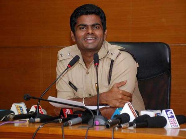 Karnataka Police Singam Annamalai quits from Service may join politics Karnataka Police Singam Annamalai quits from Service may join politics