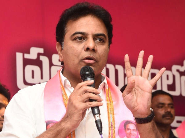 KTR says thanks to the people for winning KTR says thanks to the people for winning