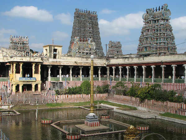 Madhura Meenakshi Temple Pillar is one of the most prominent Pandha power pillars Madhura Meenakshi Temple Pillar is one of the most prominent Pandha power pillars
