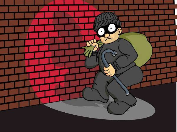Burglars Looted Sahibabad police station Burglars Looted Sahibabad police station