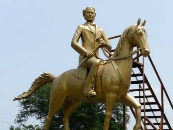 AP CM Chandababu pays tribute to sir arthor cotton on his birth anniversary AP CM Chandababu pays tribute to sir arthor cotton on his birth anniversary