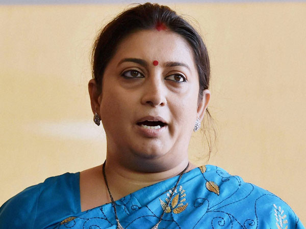 Smriti Irani walked 14 kms barefoot to Mumbaisiddhivinayak Temple Smriti Irani walked 14 kms barefoot to Mumbaisiddhivinayak Temple