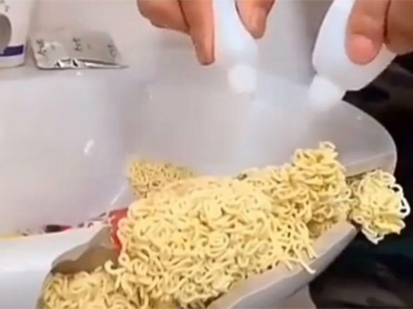 Use Maggi To Fix Broken Sink Use Maggi To Fix Broken Sink