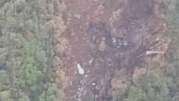 IAF personnel reach the crash site of AN-32 IAF personnel reach the crash site of AN-32