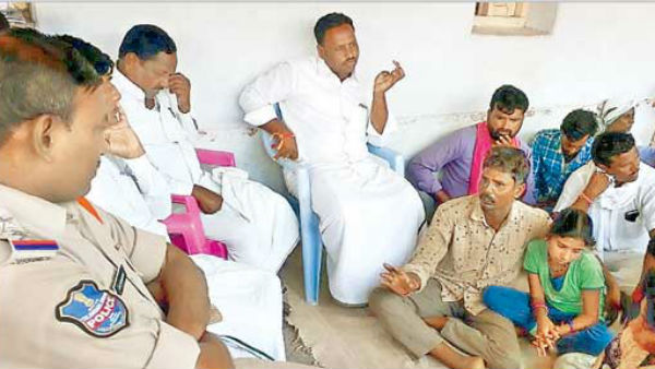 భూమి రాదనే అనుమానంతో ఇంటికి నిప్పు పెట్టుకుని ఆత్మహత్య