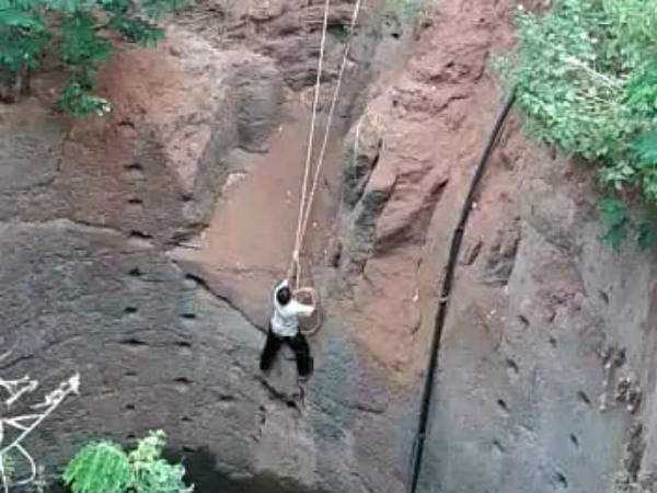 in bizzare incident in warangal : mogili fell down to well in bizzare incident in warangal : mogili fell down to well