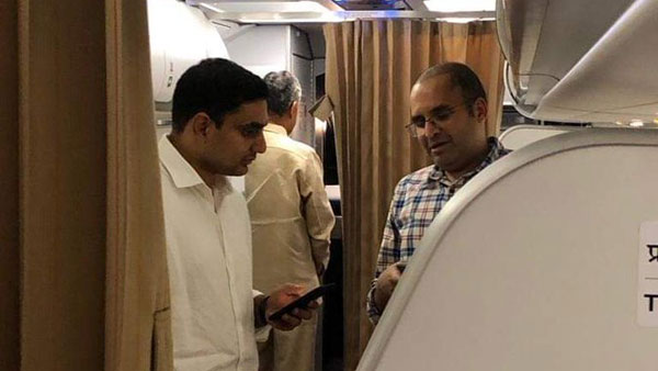 Air India flight carried 130 including Chandrababu and his son Lokesh was diverted Air India flight carried 130 including Chandrababu and his son Lokesh was diverted