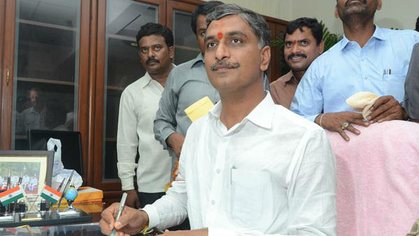 మంత్రి హోదాలో కాళేశ్వరం ప్రారంభోత్సవానికి హరీష్ ను ఆహ్వానించాలని లేఖ .. సోషల్ మీడియాలో వైరల్