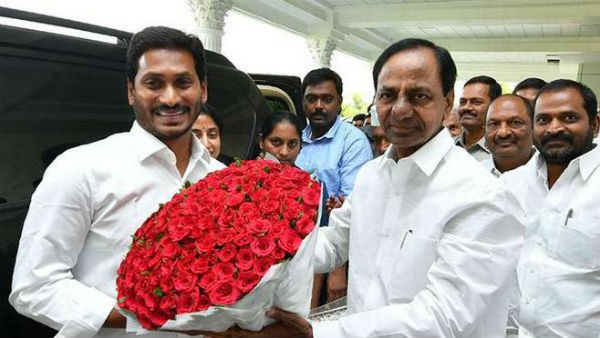 జగన్ ను ప్రశంసించిన కేసీఆర్ .. జగన్ కు సహకరిస్తామని ప్రకటన