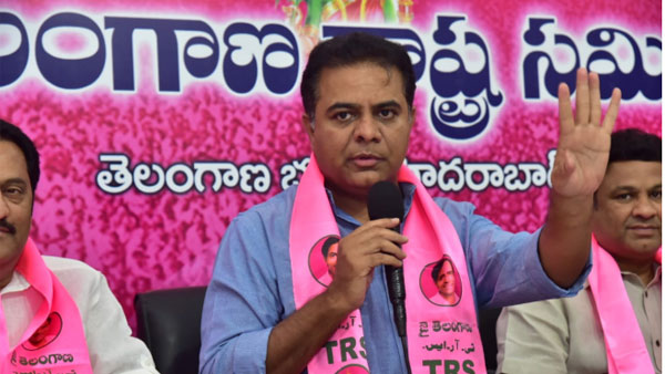 Where is the Eligibility for Congress to Speak about democracy? KTR Straight question..!! Where is the Eligibility for Congress to Speak about democracy? KTR Straight question..!!