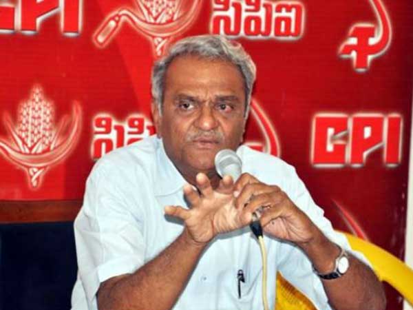 KCR will lose power like Chandrababu Naidu.. CPI leaders sensation KCR will lose power like Chandrababu Naidu.. CPI leaders sensation