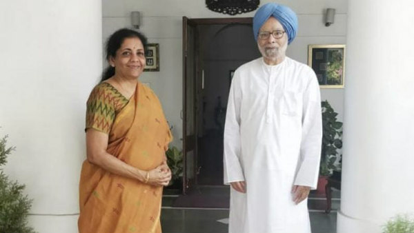 Nirmala Sitharaman Meets Manmohan Singh Days Before Her First Budget Nirmala Sitharaman Meets Manmohan Singh Days Before Her First Budget