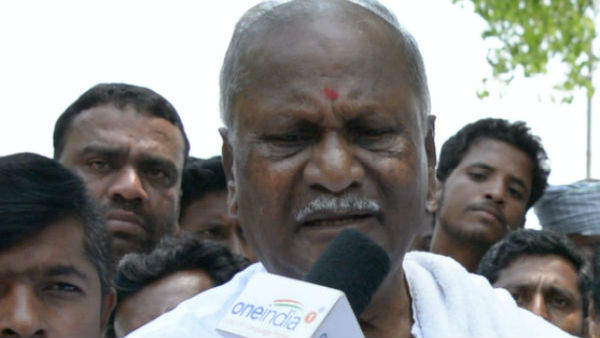 Minister D.C.Tammanna scolded people for not voted Nikhil kumarswamy in Karnataka Minister D.C.Tammanna scolded people for not voted Nikhil kumarswamy in Karnataka