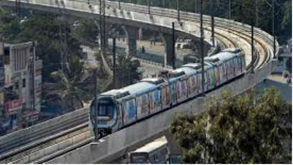 Hyderabad Metro runs on a wrong track, Officials ordered for prob Hyderabad Metro runs on a wrong track, Officials ordered for prob