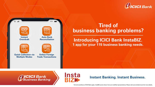 ICICI Bank launches ‘InstaBIZ’, India’s first most comprehensive digital banking platform for MSMEs ICICI Bank launches ‘InstaBIZ’, India’s first most comprehensive digital banking platform for MSMEs